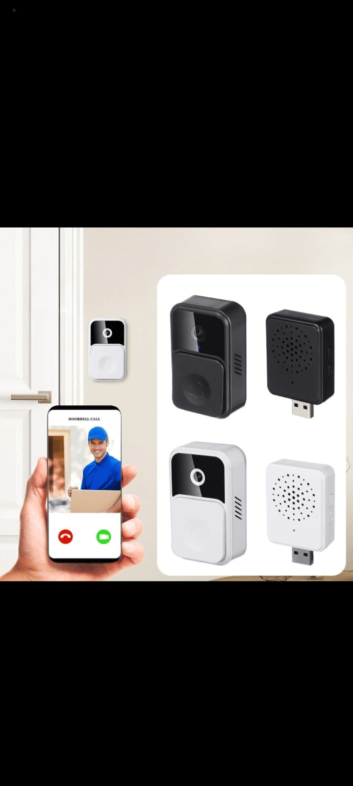Wireless Smart Video Doorbell