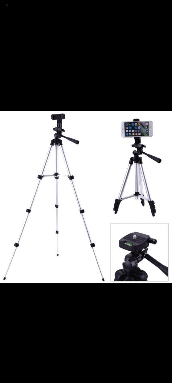 Universal Photography Aluminum Travel Camera Tripod