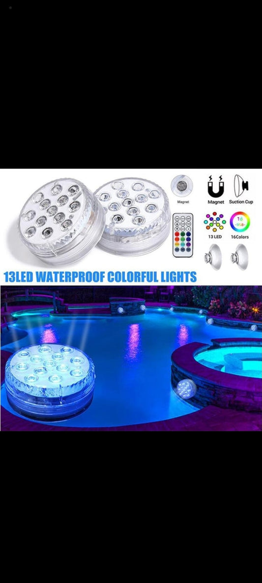Portable LED Rainbow Shower Pod