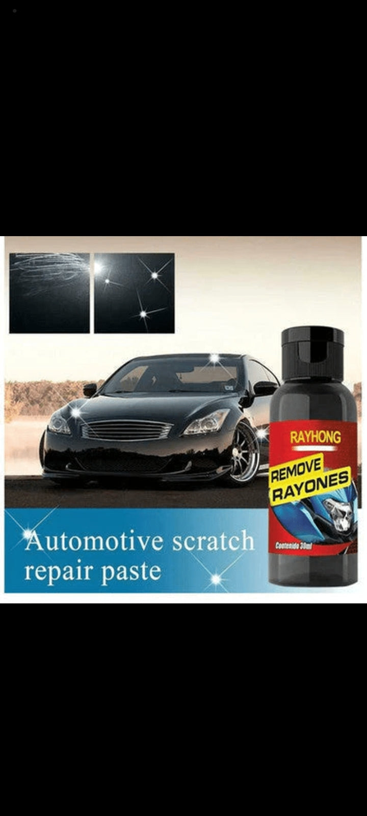 30ml Car Scratch Repair Solution with Nano Hydrophobic Layer