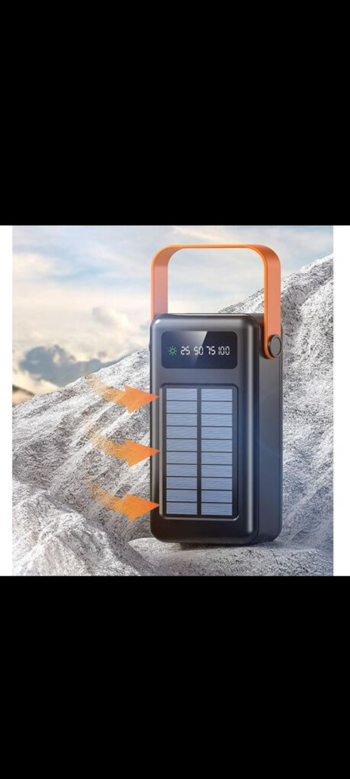 50000mAh Solar Power Charging Bank