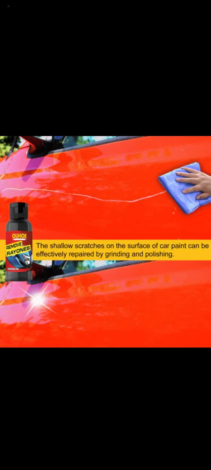 30ml Car Scratch Repair Solution with Nano Hydrophobic Layer