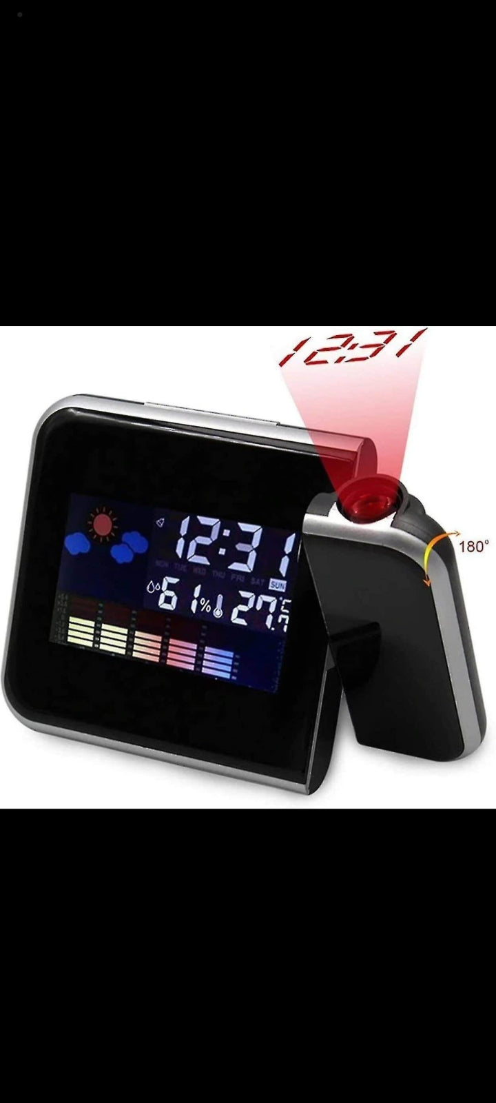 Color Screen Calendar With Projector