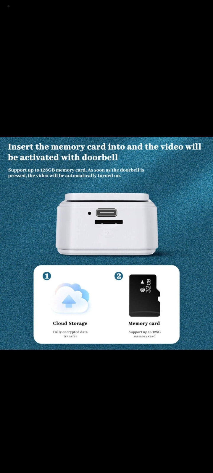 Wireless Smart Video Doorbell