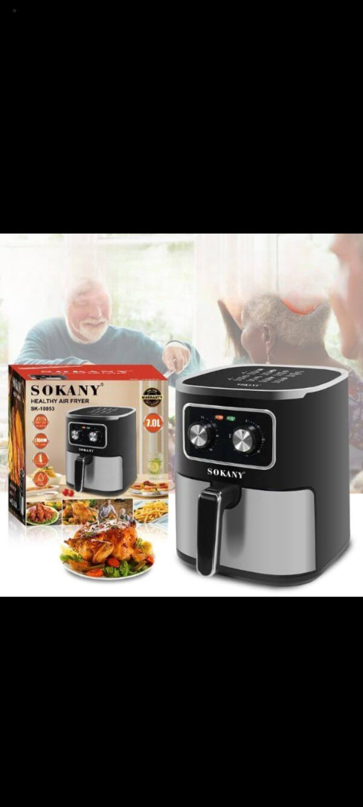 1700W 7L Healthy Air Fryer