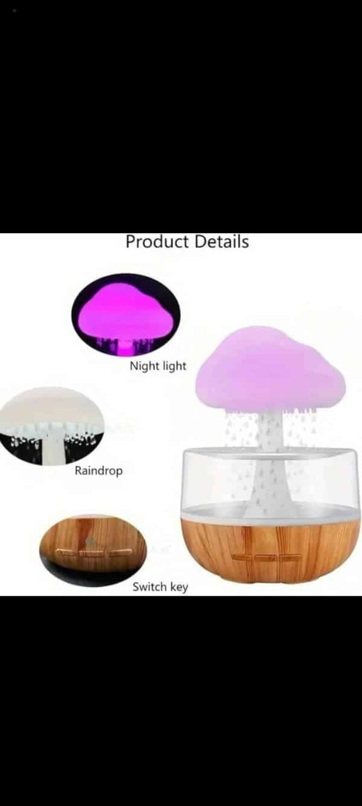 Color Changing Rain Cloud Humidifier