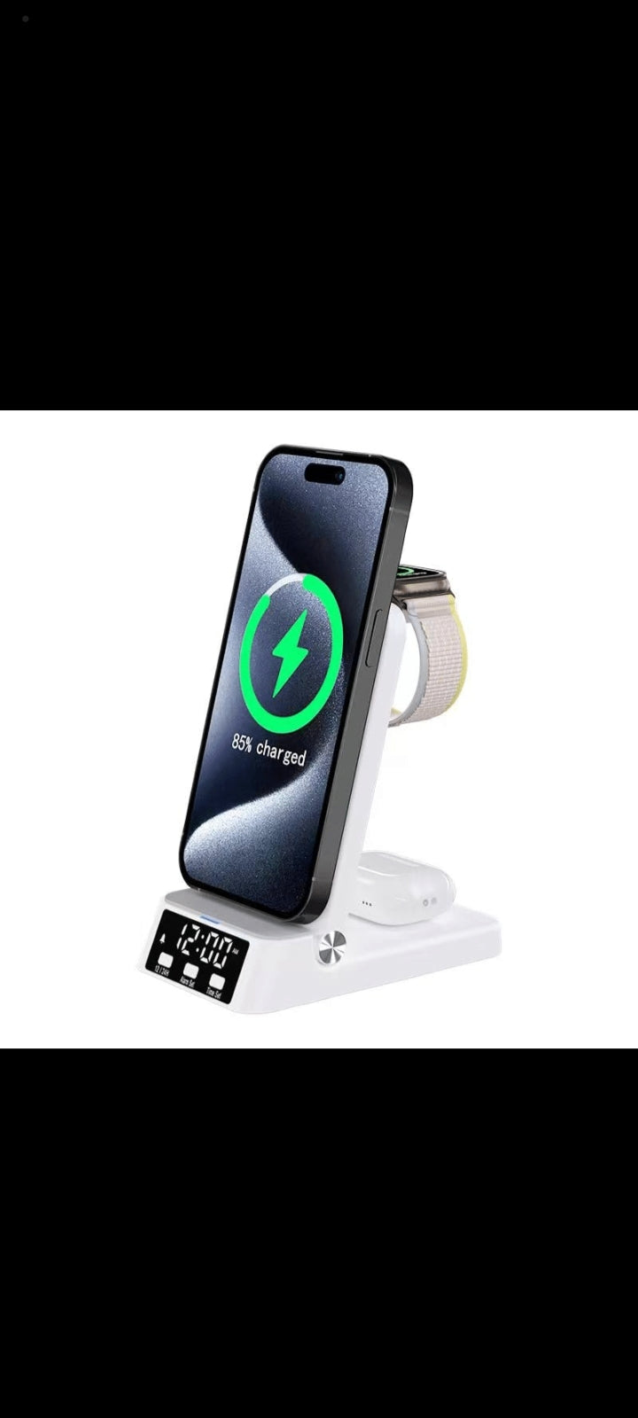 4 in 1 Smart Foldable Compact Wireless Charging Stand
