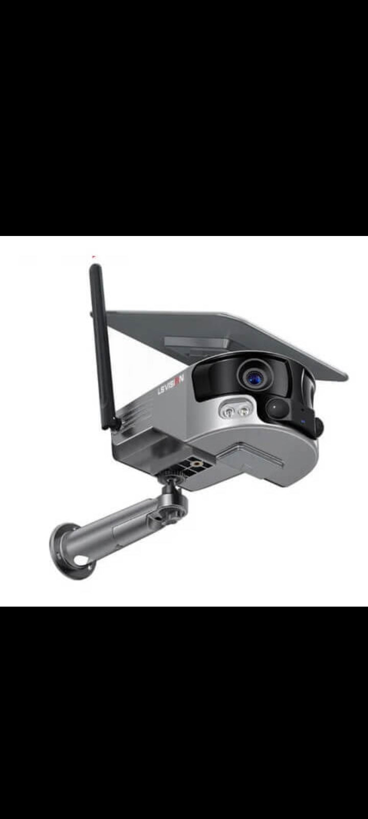 Solar 180° Dual Lens 4G WI-FI 4K Panoramic Camera