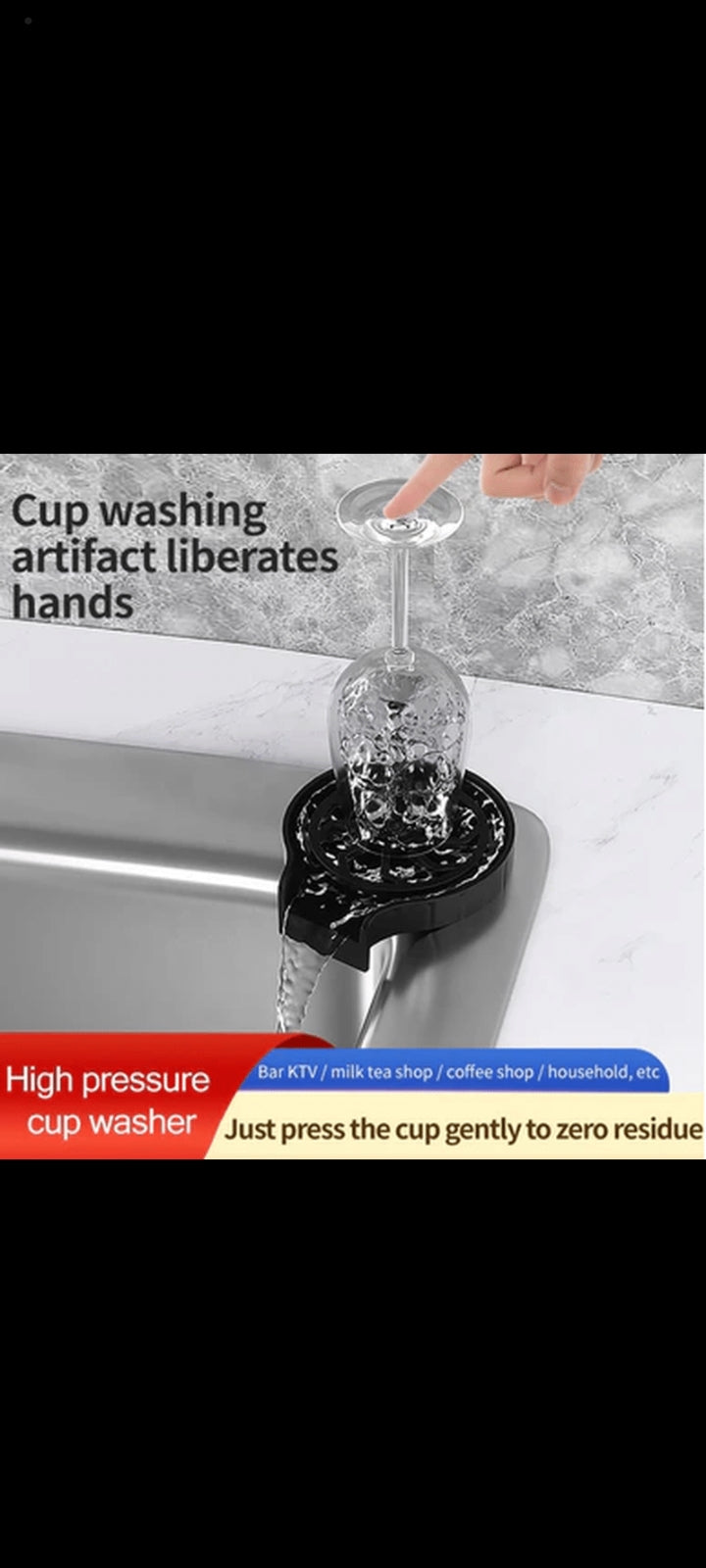 Automatic Cup and Glass Washer