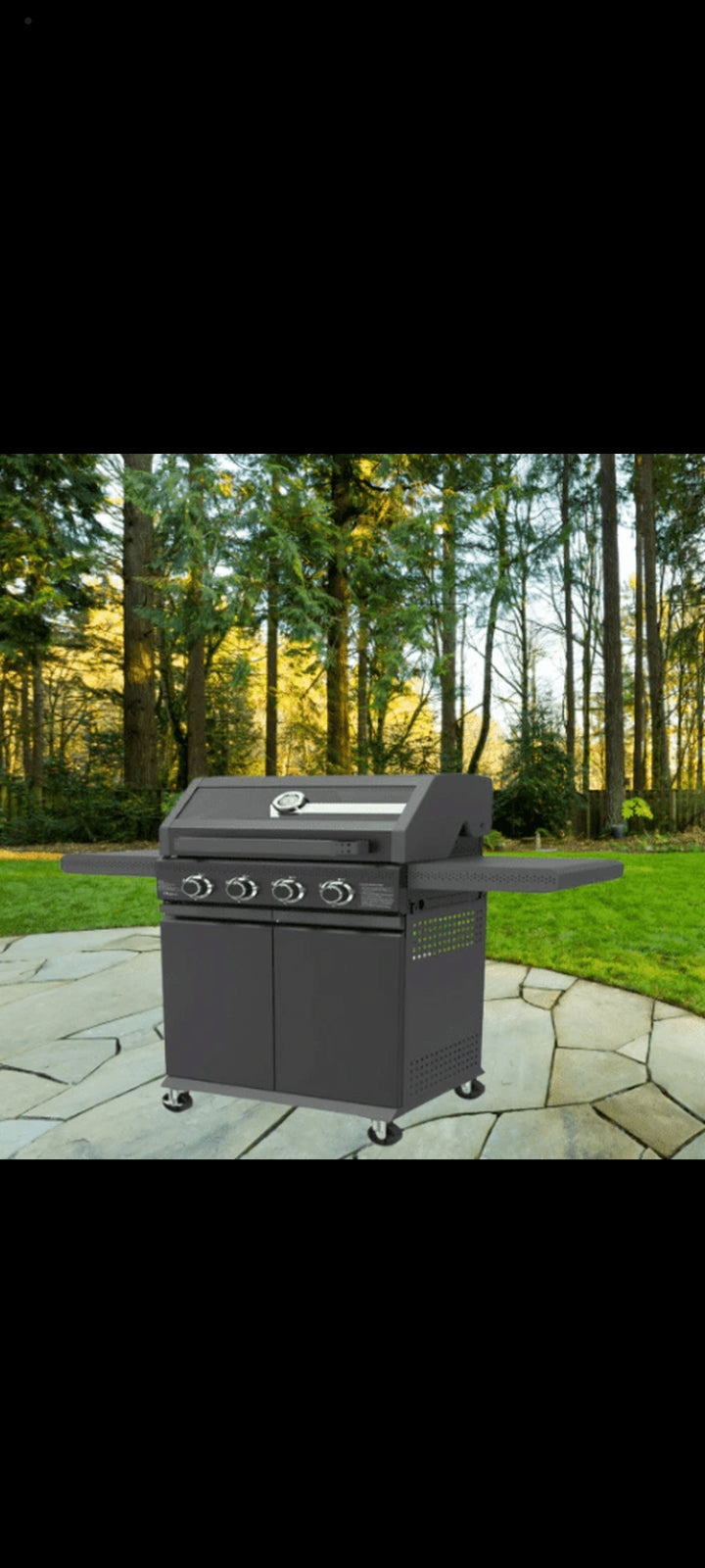Outdoor Gas BBQ Cooker