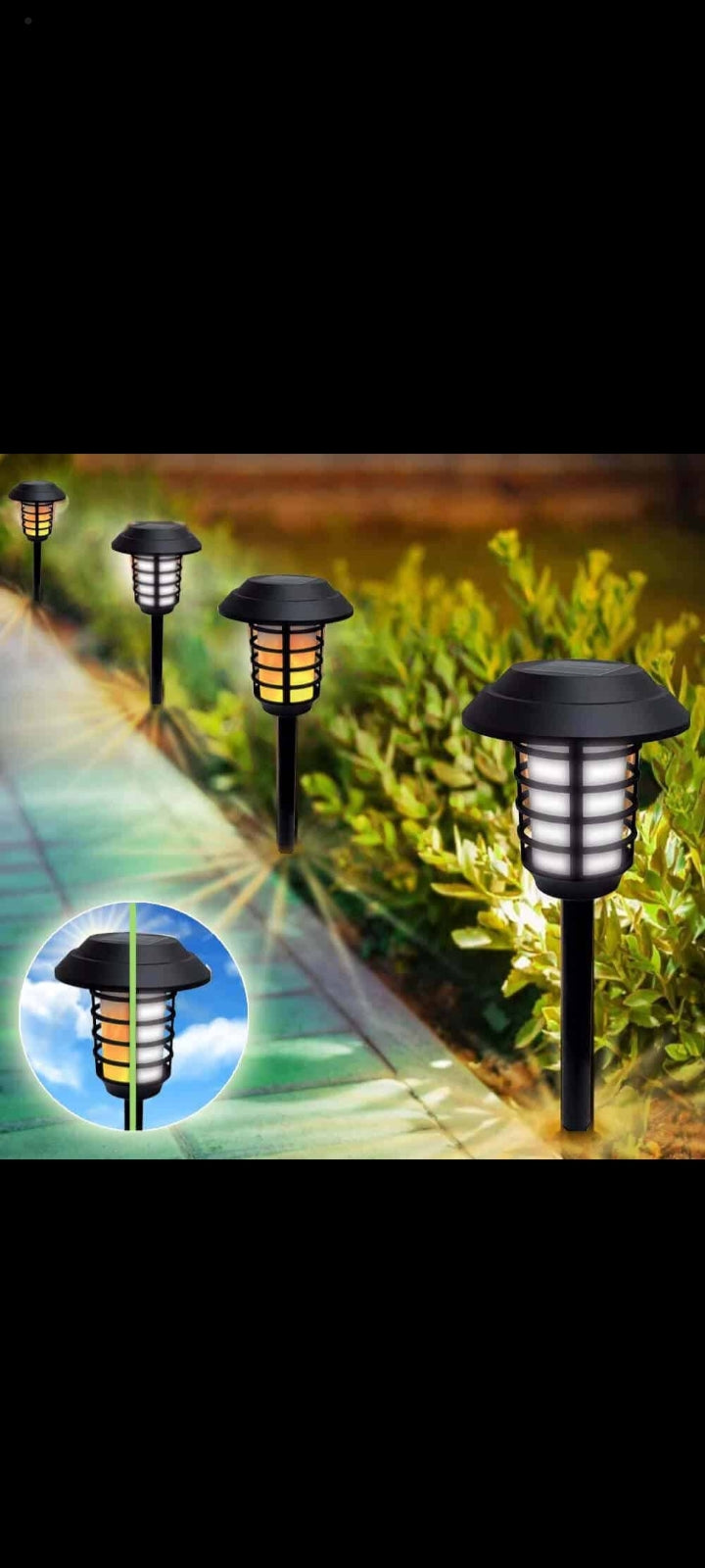 Color Changing LED Bell+Howell Solar Pathway Lights