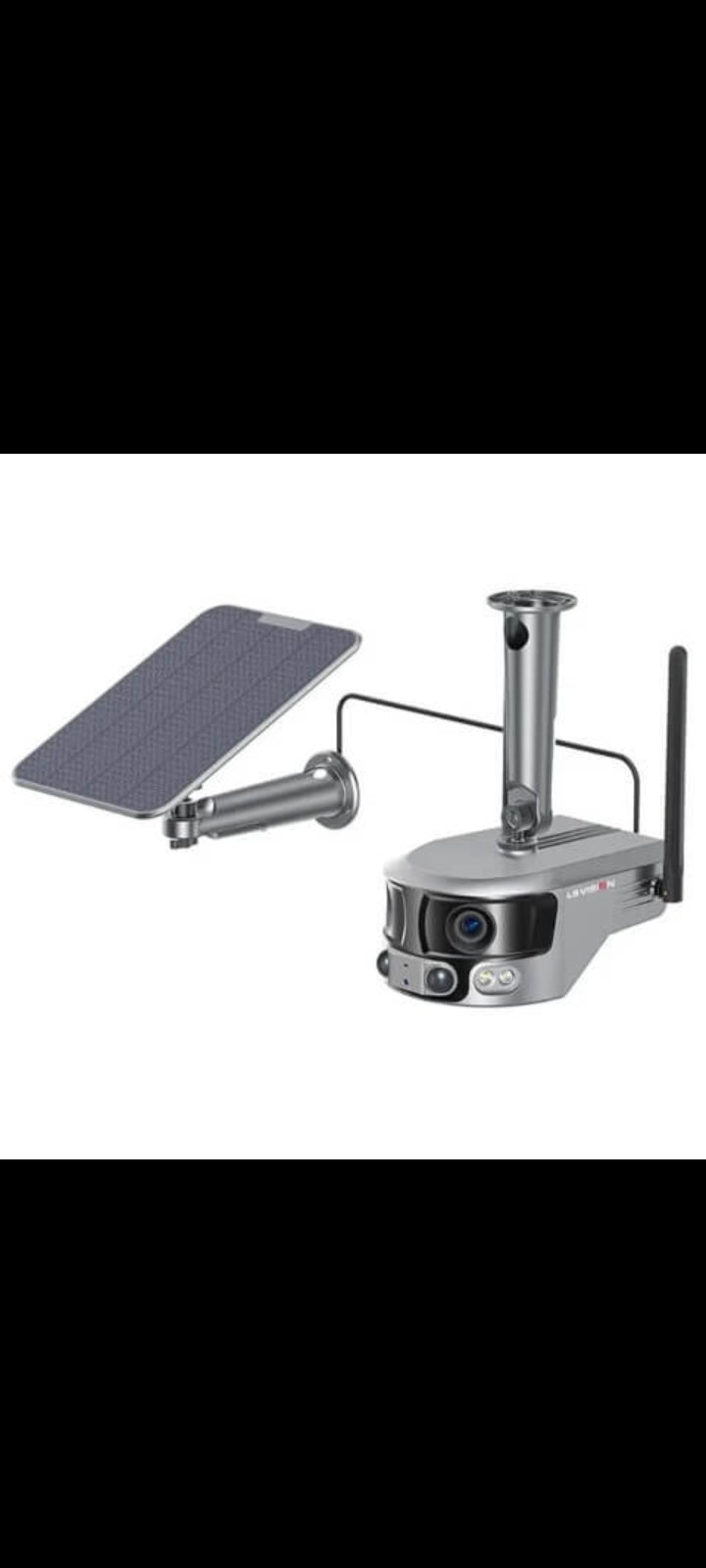 Solar 180° Dual Lens 4G WI-FI 4K Panoramic Camera