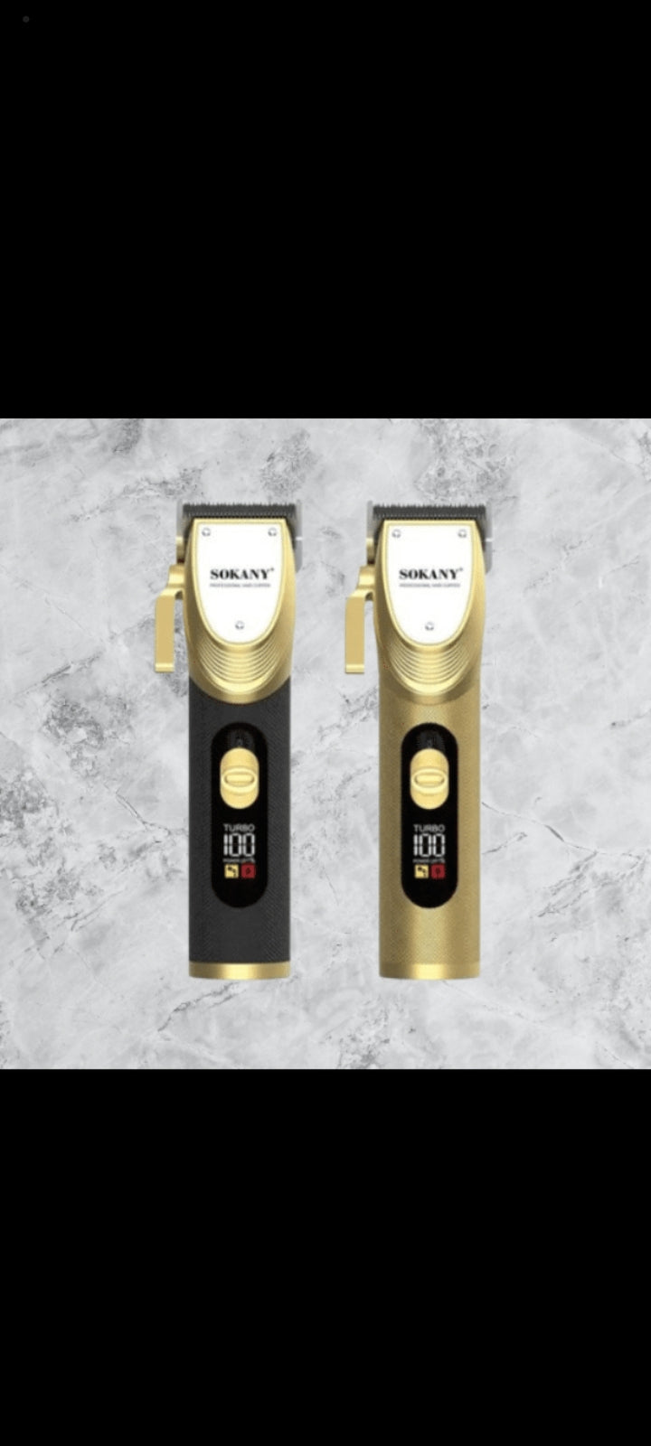 Professional Hair Clipper with LED Display